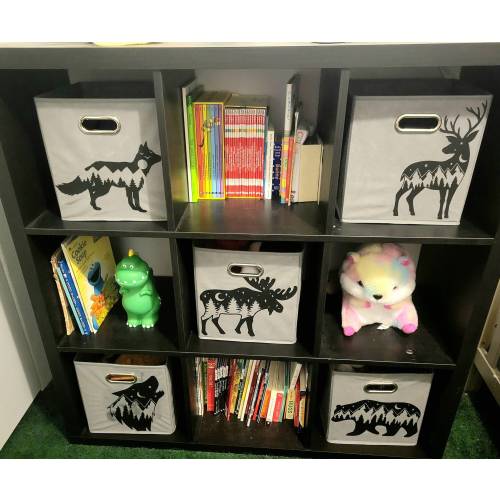 Woodland Theme Storage Cubes