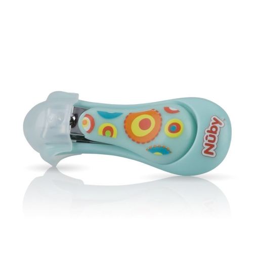 Nuby Baby Care Nail Clippers, Colors May Vary