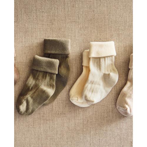 CHILDREN’S MULTICOLORED SOCKS (PACK OF 4) | Zara Home United States of America