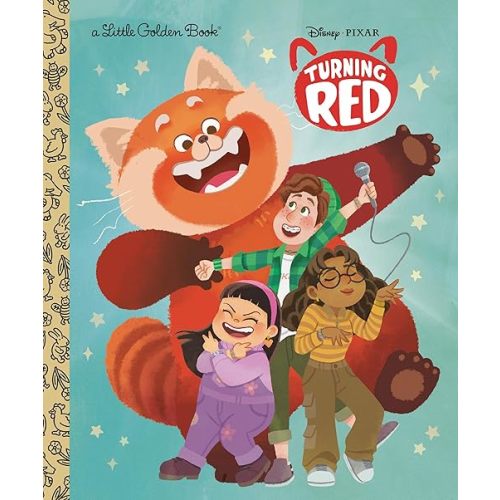Disney/Pixar Turning Red Little Golden Book Hardcover – Picture Book, February 8, 2022