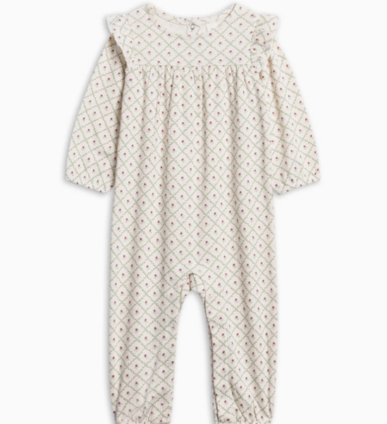 Jine Ruffle Sleeve Romper