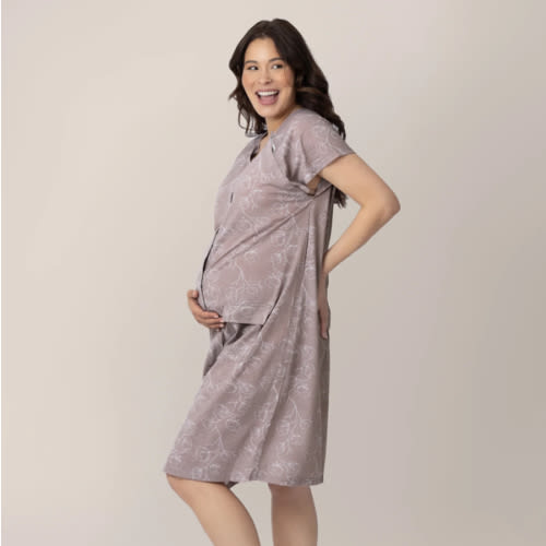 Universal Labor & Delivery Gown | Lilac Bloom