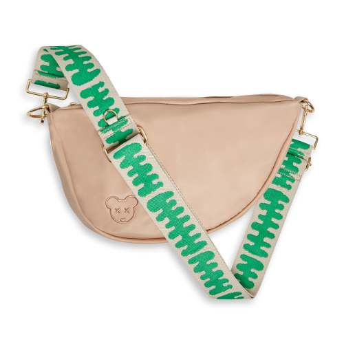City Mouse sling diaper bag
- SAD BEIGE green wavy stripe