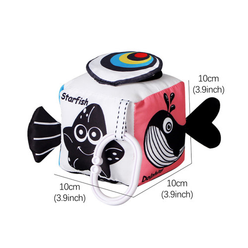 Apmemiss Baby Gifts Clearance Baby Teether Building Block Toy 0-6-12 Months Baby Crib Drag Toy Prime Deals Today Clearance