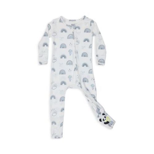 Unisex Rainbows Convertible Footie - Baby