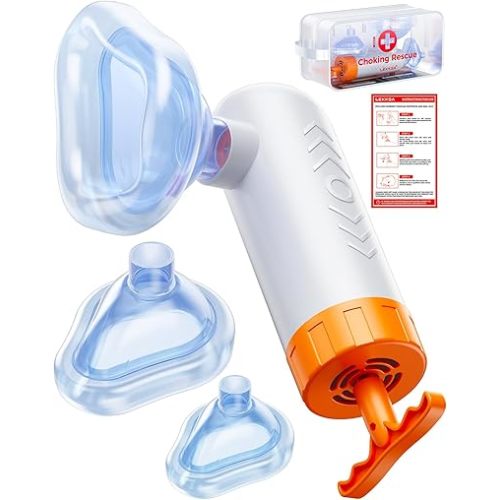 FSA HSA Anti Choking Device, Choking Rescue Device for Kids and Adults,Choking Rescue Device,Choking Device for Kids and Adults,Portable Suction Rescue Device