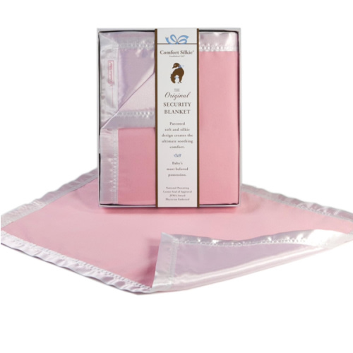 Soft, Silkie Security Blanket -The Best Comfort Silkie Original PINK