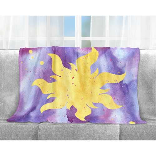 Tangled Blanket, Tangled Sun, Blanket, Throw Blanket, Home Decor, Gift, Fleece Blanket, Baby Blanket, Adult Blanket, 3 Sizes