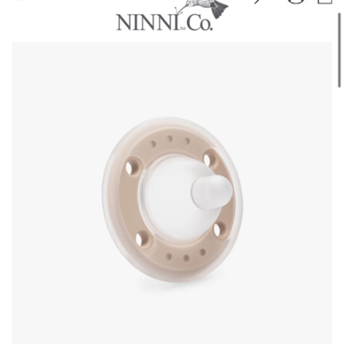 Ninni Pacifier Oatmeal 1 Pack
