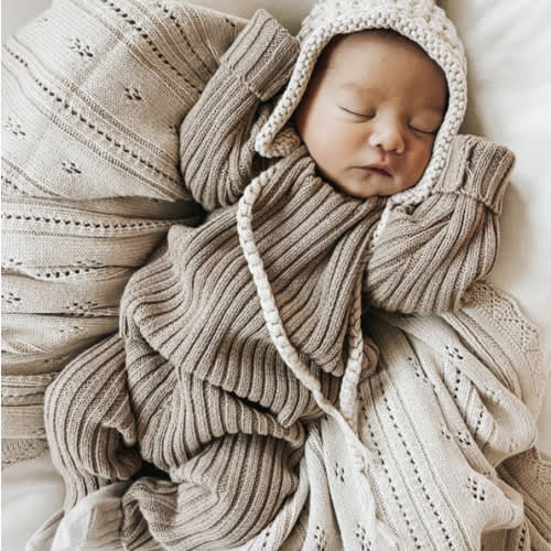 Chunky Rib Pullover - Acorn