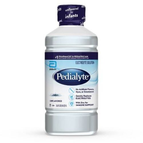 Pedialyte Electrolyte Solution Hydration Drink - Unflavored - 33.8 Fl Oz