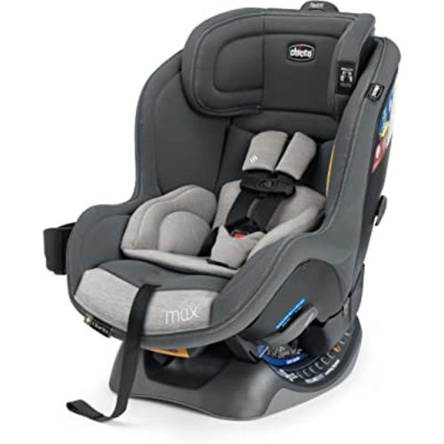 Chicco NextFit Max ClearTex Convertible Car Seat| Rear-Facing Seat for Infants 5-40 lbs. | Forward-Facing Toddler Car Seat 22-65 lbs. | Baby Travel Gear | Cove/Grey