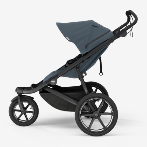 Thule Urban Glide 3 Jogging Stroller - Dark Slate on Black