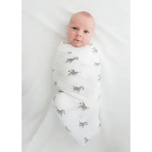 Amazing Baby Zebra Swaddle | Two Cute Boutique MN