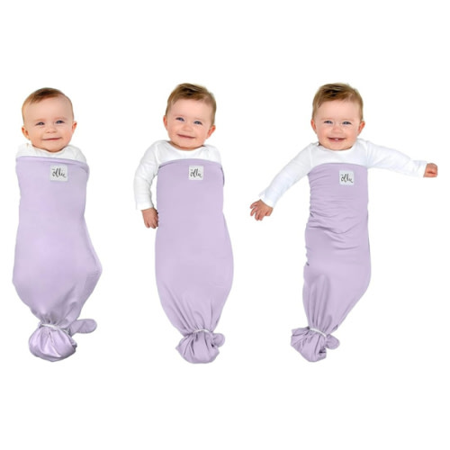 The Ollie Swaddle – Sleep Swaddle for Babies | Breathable, Moisture-Wicking Fabric to Prevent Overheating | Soft, Adjustable Fit | Ideal for Newborns & Infants (Meadow)