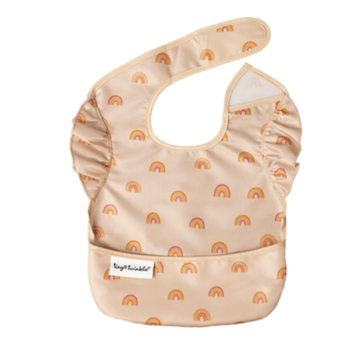 Buy Tiny Twinkle Mess Proof Ruffle Easy Bib Boho Rainbow at Well.ca | Free Shipping $35+ in Canada