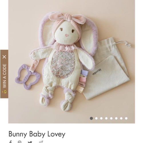 Bunny Baby Lovey
