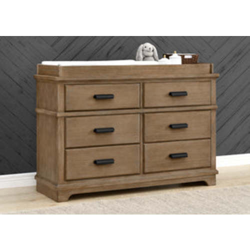 Asher 6 Drawer Dresser with Changing Top - Delta Children
