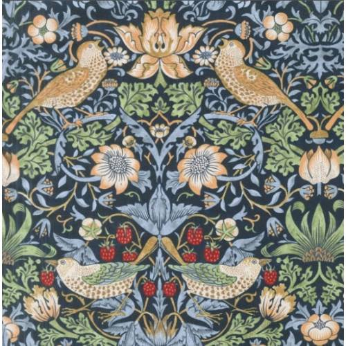 William Morris Strawberry Toile Bassinet Bedding - Alma Mini 3" depth