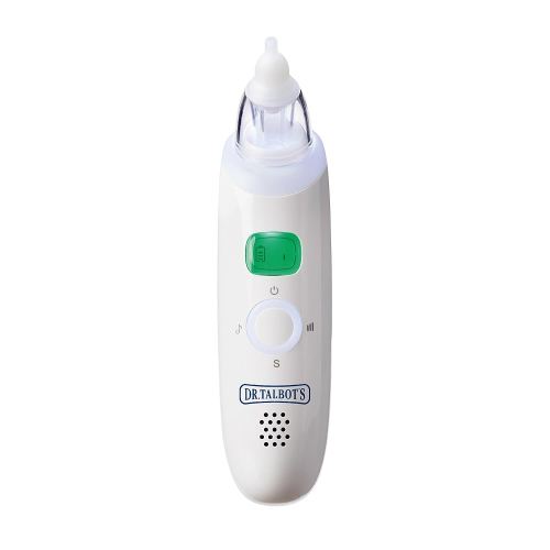 Dr. Talbot's Electric Nasal Aspirator for Babies - with Hygienic Travel Case - Ear Wax Removal Tool and Nose Cleaner