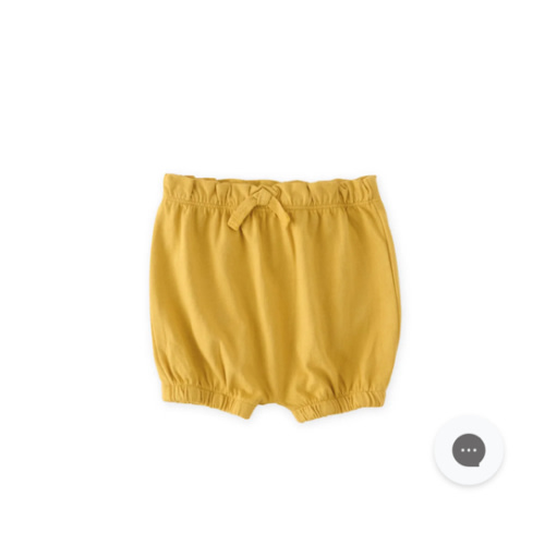 Garment Dye Bloomer Short, 3-6 mo