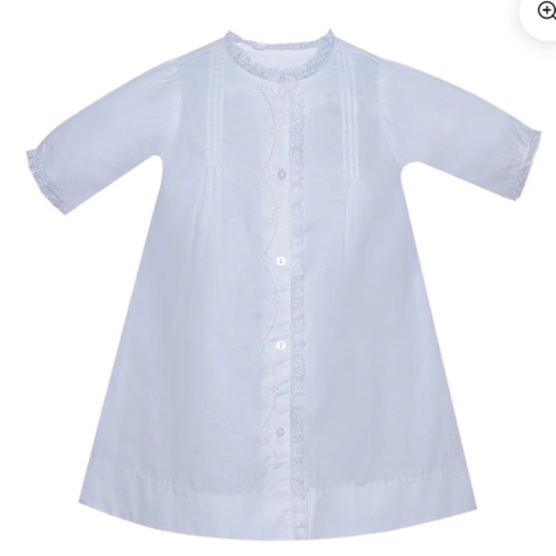 Baby Sen White Kelly Daygown