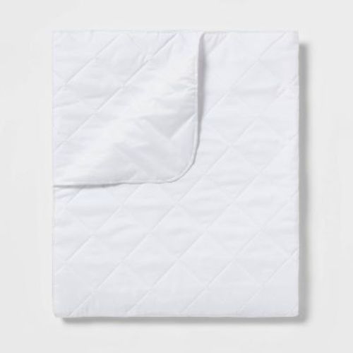 Universal Waterproof Mattress Underpad - Room Essentials™: Quilted Protector Cover, Fits 22" Depth, Oeko-tex Certified