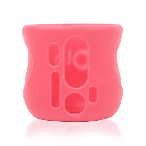 Olababy Silicone Sleeve for Avent Natural Glass Baby Bottles (4 oz, Pink) - 4 Ounce