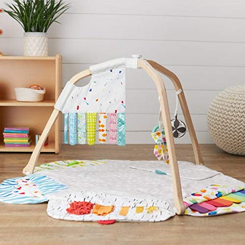 LOVEVERY | The Sensory Strands | The Perfect Play Gym Add On, Sensory Montessori Toy, Infant Learning Sensory Baby Toys for Newborn, Ages 0-12 months - Sensory Strand Add-On