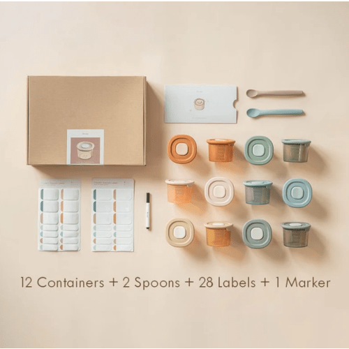 Silicone Baby Food Containers | Moonkie
