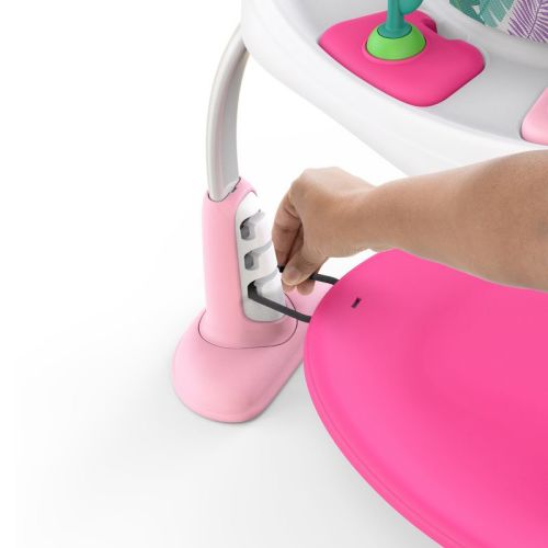 Bright Starts Bounce Baby 2-in-1 Activity Jumper Learning Toy - Playful Palms