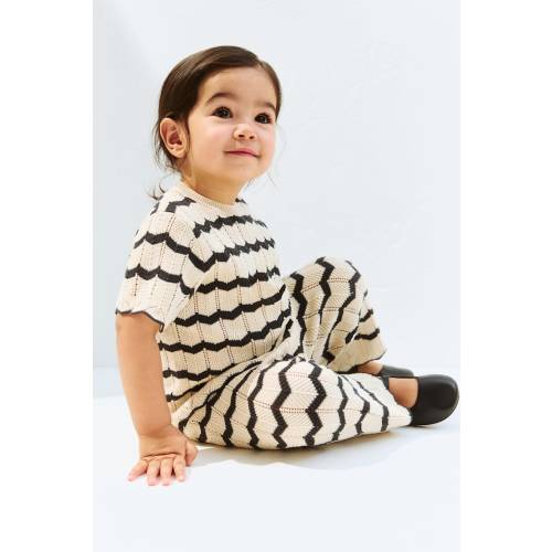 2-Piece Pointelle-Knit Cotton Set