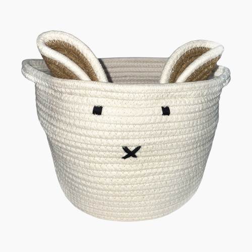 Levtex Baby Rope Storage Basket - Bunny