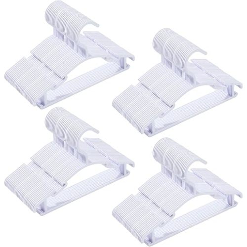 Baby Clothes Hangers,120 Pack White Kids Plastic Hangers for Closet,Toddler,Infant,Child,Newborn's Coat Hangers Ideal for Laundry and Nursery's Everyday Standard Use