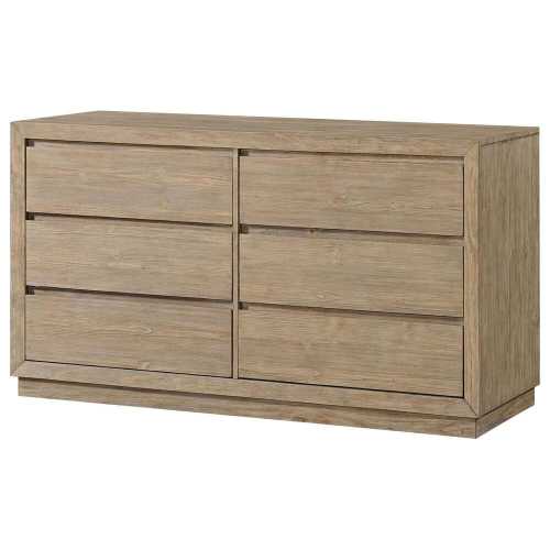 Eastern Shore Bello 6-Drawer Dresser in Sandstone | NFM