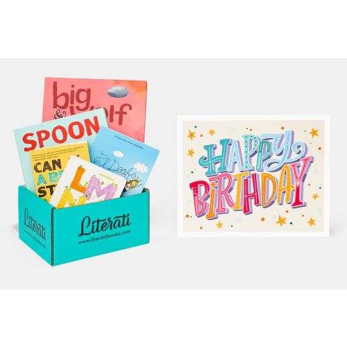 Happy Birthday book box - Literati