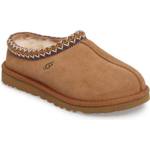 UGG® Tasman Slipper (Women), 8, Chestnut