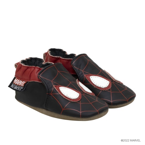 ©MARVEL Miles Morales Soft Soles in Black