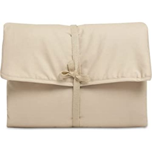 Natemia Baby Portable Diaper Changing Pad - Portable Changing Pad for Baby, Flexible Design for Travel, Machine Washable Percale Cotton, Made in Turkey, Baby Essentials