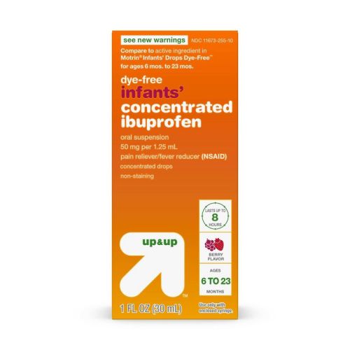 Infants' Concentrated Ibuprofen (nsaid) Oral Suspension Pain & Fever Reducer Liquid - Berry - 1 Fl Oz - Up&up™
