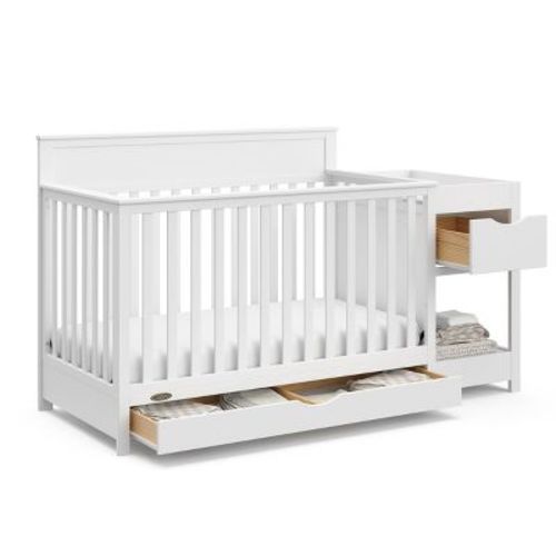 Graco Shiloh Convertible Crib & Changer White