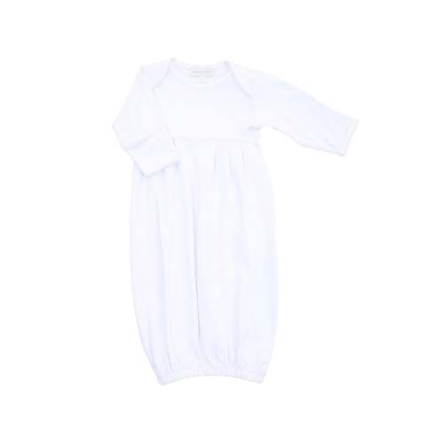 Magnolia Baby Essentials Gown White Trim | Yellow Door Children's Shoppe