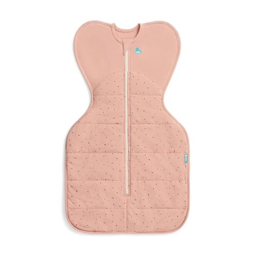 Love to Dream Swaddle UP Warm 2.5 TOG, Dramatically Better Sleep, Allow Baby to Sleep in Preferred Arms Up Position for Self-Soothing, Snug Fit Calms Startle Reflex, Medium 13-19lbs, Rose