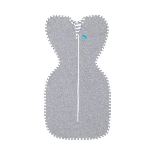 Love to Dream Swaddle UP, Baby Sleep Sack, Self-Soothing Swaddles for Newborns, Improves Sleep, Snug Fit Helps Calm Startle Reflex, New Born Essentials for Baby, Small 8-13lbs, Gray