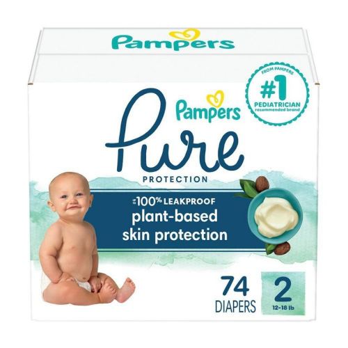 Pampers Pure Protection Diapers Pack - Size 3 -116ct