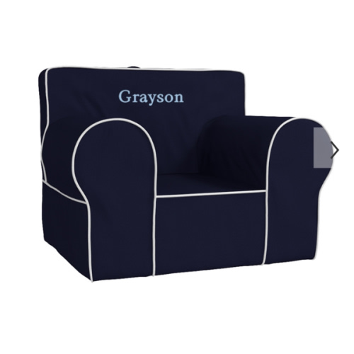 Anywhere Chair®, Twill with White Piping