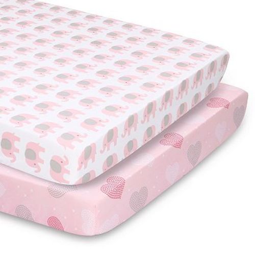 The Peanutshell 2-Pack Playard Sheets