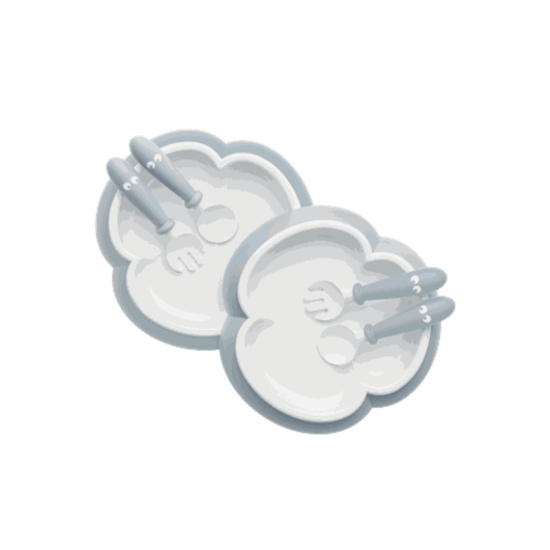 BabyBjörn Baby Plate, Spoon and Fork, 2 sets
