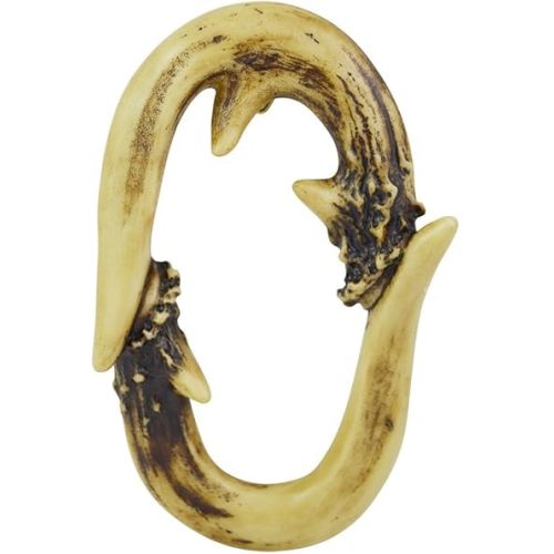 Pine Ridge Personalized Name Art 6" Antler Letter O Home Decor - 3D Western Decorative Hanging Wall Letters Decorations Deer Antler Monogram Hunting Sign Design - Unique Gift Ideas