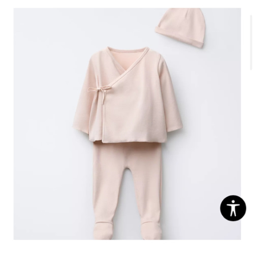 NEWBORN SET AND POUCH - Pink | ZARA United States